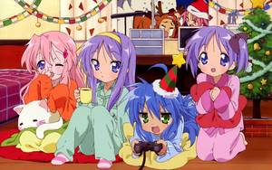 Lucky Star Anime Porn - Konata was raised by her blue haired father, who plays porn games, watches  anime, and is a typical lolicon. These traits, aside from the lolicon thing  ...