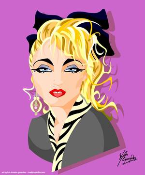 Animated 1980s Queens - Madonna madonna