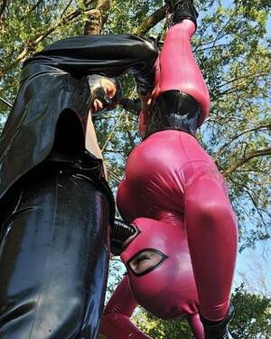 latex lucy sucking cock - Latex Lucy in pink latex sucking cock while hanging upside down Porn  Pictures, XXX Photos, Sex Images #3019130 - PICTOA