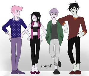 Marshall Lee Adventure Time Porn - Family by Sounf.deviantart.com on @DeviantArt Â· Adventure Time ...
