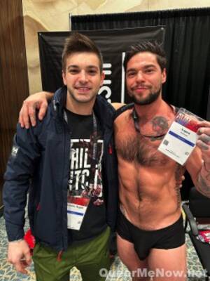 Gay Porn Events - Gay Porn Stars At AVN Expo 2023: The Village [Day 1]