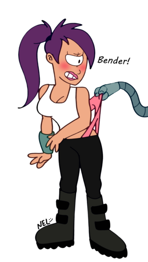 futurama wedgie - Leela Wedgie by HeyItsNel on DeviantArt