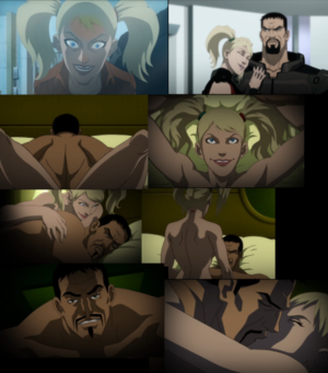 Batman Harley Quinn And Deadshot Porn - Don't cha' wanna rev up your Harley? Well Deadshot didâ€¦ Tumblr Porn