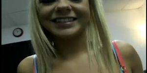 Anal Casting 18 - Cute Blond 18 in Anal Casting