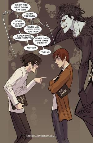 Death Note Porn - Death Note In a Nutshell by Nebezial on deviantART.