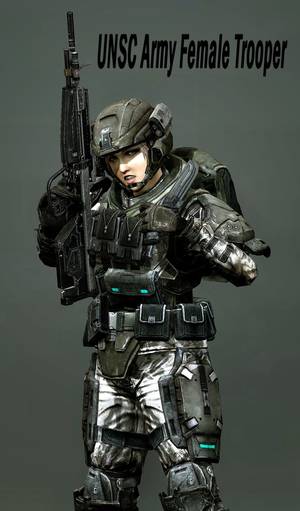 Halo Reach Marine Porn - UNSC Female Trooper by LordHayabusa357.deviantart.com on @deviantART