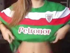 athletic tit flash - Athletic Bilbao Girls Show Boobs | xHamster