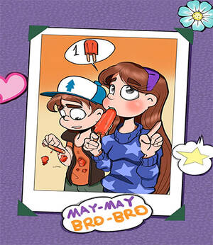 Mabel And Dipper Porn Pencil - á… Super Twins DIPPER and MABEL parte 2