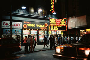 80s New York Amateur Porn - Vintage Photographs Show Times Square in XXX Era, the Early 1980's |  Viewing NYC