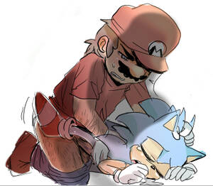 Mario Sonic Porn - Rule34 - If it exists, there is porn of it / classic sonic, mario, sonic  the hedgehog / 2549880