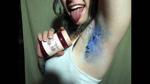 Died Armpit Porn - DYING MY ARMPIT HAIR (DABSESH)