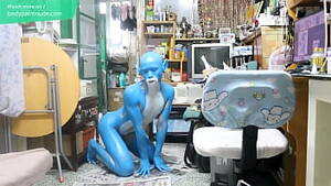 Body Art Porn Boys - Blue body paint boy - XVIDEOS.COM