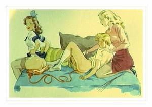 1940s enema porn - 1940 comic book porn xxx - German enema art gif and modified images jpg  856x605