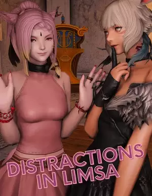 final fantasy girls hentai - Distractions In Limsa [Final Fantasy XIV] (RhallahReed) free hentai porno,  xxx comics, rule34 nude art at HentaiLib.net