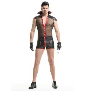 Men Cosplay Porn - Men Mesh See-through Porn Costume Sexy Role Play Sailor Lingerie Set Male  Gay Nightclub Rave Outfit Erotic Devil Cosplay Uniform | Fruugo NO