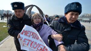 brutal asian sex - Central Asian Women Fight For Their Rights Through Social Media