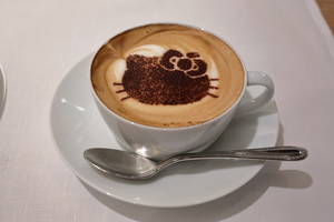 Hello Kitty House Porn - Hello Kitty coffee