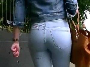 lamm in tight jeans - Girl pants and jacket, Girl in