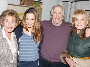 Barbara Walters Black Porn - Daytime TV Legends Barbara Walters & Judge Judy Take a Sneak Peek at the  New Porn Comedy The Performers