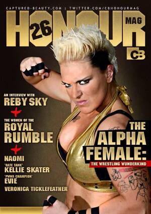 Mickie James Pussy - CalamÃ©o - HONOUR - Issue 26