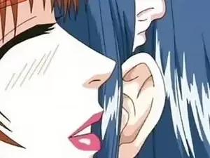 anime playing lesbians - Busty anime lesbians fingering wet pussies - Sunporno