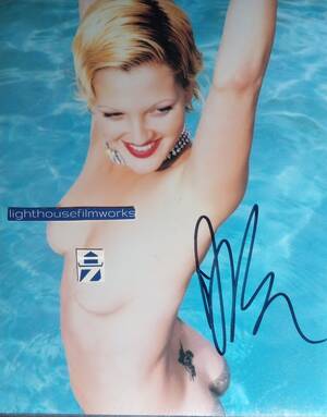 Drew Barrymore Porn Comics - Drew Barrymore Authentic Signed 8x10 Photo W/ A1COA Playboy - Etsy Israel