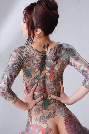 japanese naked tattoo - I love Beautiful Tattoos , The Japanese style is my favorite. Working on my  own body suit, so some of the photos are of my Tattoos.