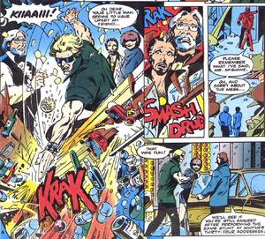 Captain Britain Porn - Captain Britain 14 Captain britain karate chop