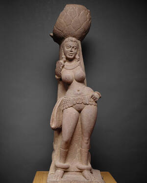 Minecraft Sex Statues Porn - Statue of a nude yakshi, or female nature spirit. India, Kushan Empire, 2nd  century AD [2000x2500] : r/ArtefactPorn
