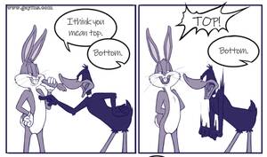 Looney Tunes Strapon - Page 1 | Kcnite/Bottom-Daffy | Gayfus - Gay Sex and Porn Comics