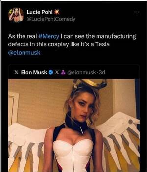 Lucie Pohl Porn - Mercy we never thought we needed : r/rareinsults