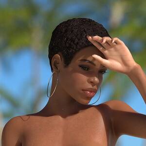 hot light skin black girls naked - Nude Light Skin Black Woman Rigged for Maya Modelo 3D - TurboSquid 1664415