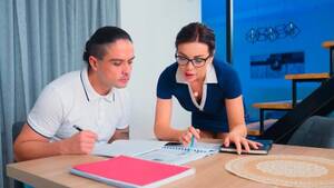 milf teacher student threesome - Milf Teacher And Student Threesome Porn Videos | Pornhub.com