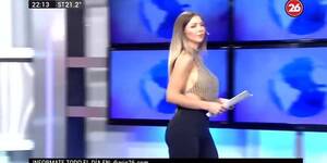 latina tv hosts - Hot Host Tv - Blonde Latina Big Tits - Tnaflix.com