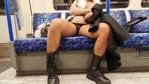 amateur upskirts train - UPSKIRT no PANTIES on a TRAIN - CANDID Hairy Pussy in PUBLIC (London  Underground) - Pornhub.com