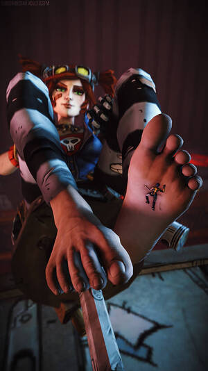 Borderlands 2 Mechromancer Porn Feet - Gaige at Moxxi's (Borderlands) by js3DS on DeviantArt