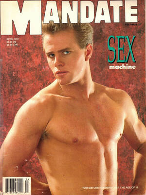 Male Porn Stars 2000s Mandate - MANDATE Magazine (April 1991) Gay Publication | GayVM.com