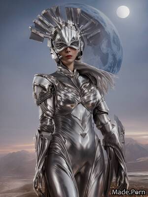 German Fantasy Porn - Generated AI Porn Pic sunset german dark fantasy big tits platinum bronze  silver