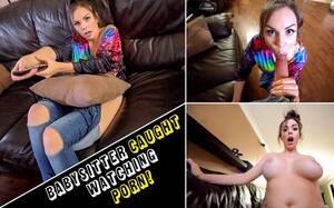 Babysitter Caught Hd - Babysitter caught watching porn - ImMeganLive by ImMeganLive | Faphouse