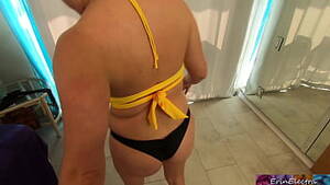 chubby mom bathing suit falling - Stepmom needs help with her bikini - XVIDEOS.COM