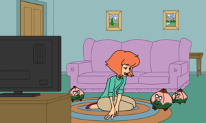 Hi And Lois Cartoon Porn - Lapis kinda looks like Lois\