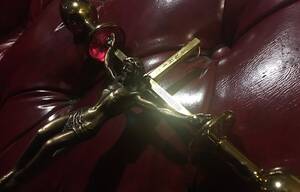 Jesus And Satan Gay Porn - Holy Trinity GOLD TONED Crucifix Butt Plug Just in Time for for Christmas Jesus  Christ Lord Master Satan Gay Kinky Bdsm 666 Mature - Etsy Norway