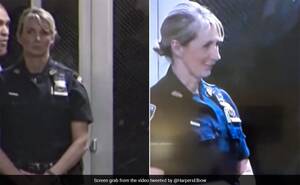 Female Cops Arrest - During Trump's Court Appearance, Internet's Focus Was On This Policewoman