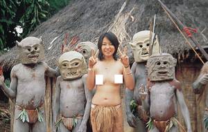 asian porn in africa - African Tribe Japanese 89