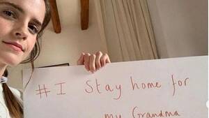 Emma Watson Xxx - My grandmother is 70, mother is type 1 diabetic': Emma Watson lists reasons  she's staying at home | Hollywood - Hindustan Times