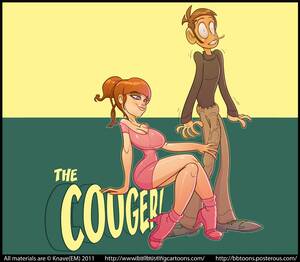 femdom ball crushing toons - Ballbusting- The Cougar - Porn Cartoon Comics