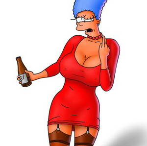 Drunk Simpsons Porn - Drunk housewife Marge Simpson | Tram Pararam sex cartoon