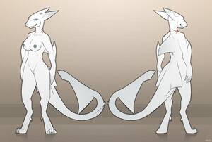 Anthro Shark Girl Porn - g4 :: Sukara the Albino Shark Girl by Sriseru