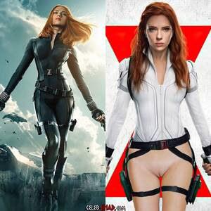 black widow naked - Scarlett Johansson X-Rated \