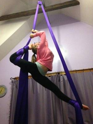 Aerial Silk Trapeze Porn - Aerial Silks